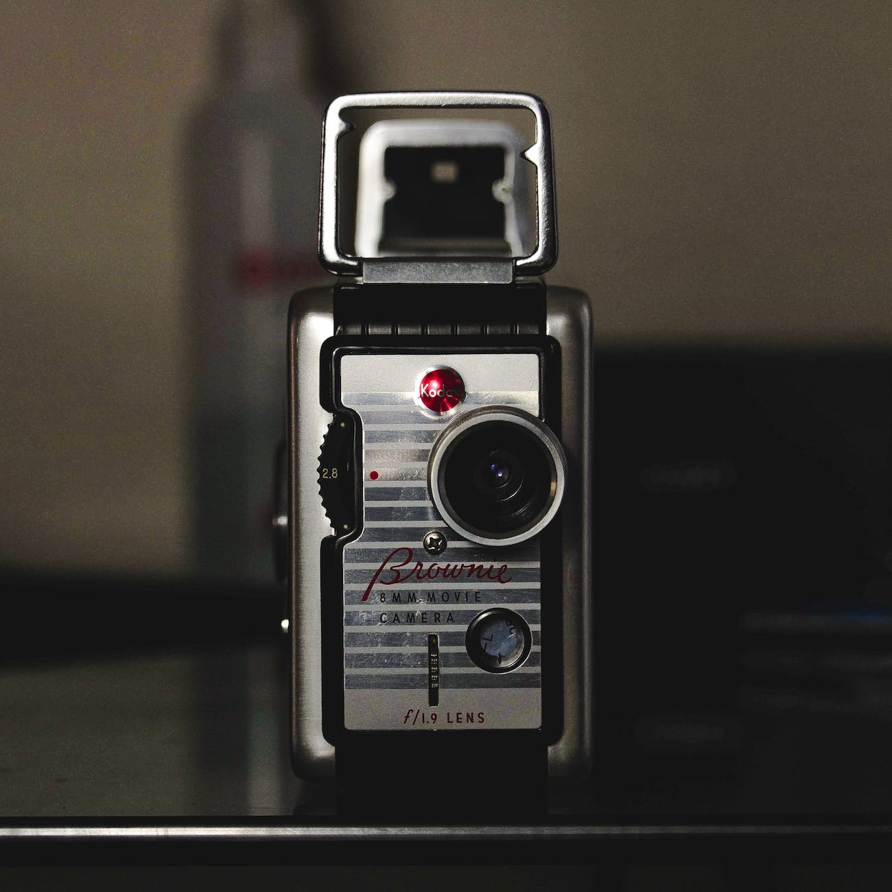 close up photo of kodak brownie camera